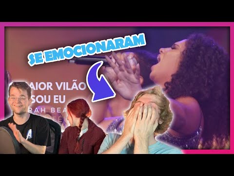 CANTOR GOSPEL AMERICANO REAGE A MÚSICA GOSPEL BRASILEIRA #2 - O MAIOR VILÃO SOU EU - SARAH BEATRIZ