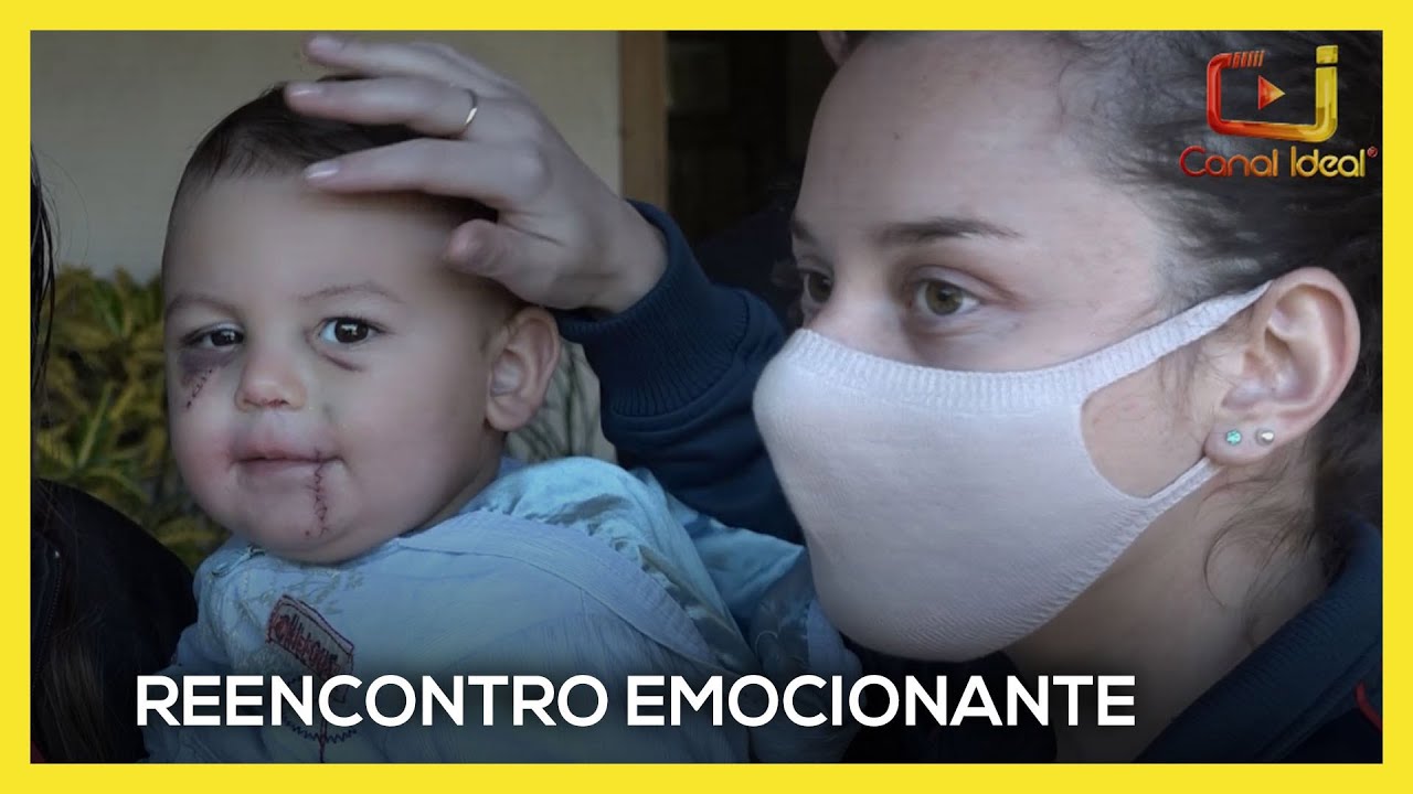 Professora reencontra menino que sobreviveu após o ataque à creche em Saudades