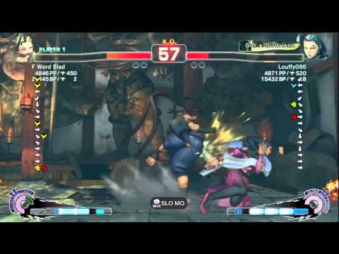 SSF4 AE F Word Blad (IBUKI) vs Louffy086 (ROSE)