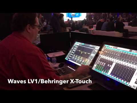 Ken Pooch Van Druten - Waves LV1 & Behringer X-Touch Live Sound Mixing