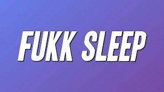 A$AP Rocky - Fukk Sleep ft. FKA twigs (Lyrics)