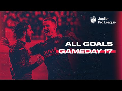 Jupiler Pro League | Alle doelpunten speeldag 17