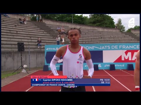 Championnat de France 21 - Finale/Séries 100m Jum