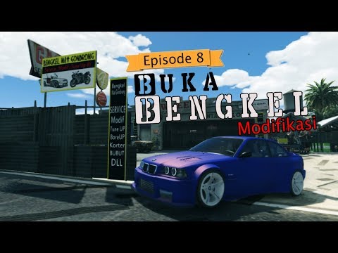 Mat Gondrong Buka Bengkel Modifikasi |Eps8| GTA REAL LIFE MODS