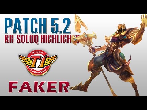 SKT T1 Faker - Azir vs Ahri - KR SoloQ Highlights