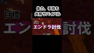 【体力、手持ち共有サバイバル】 #マイクラ統合版