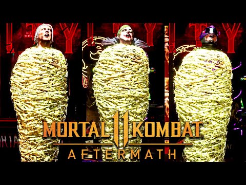 Mortal Kombat 11 D'Vorah "Walking in the Spiderwebs" Brutality on all characters