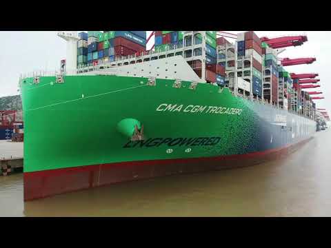 CMA CGM TROCADERO-LNG Powered Container Ship