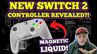 Nintendo's NEW Switch 2 Controller LEAKED? Will Be Filled With LIQUID & Magnets!