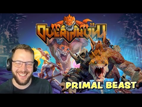 WAGA + FRIENDS PLAY OVERTHROW | PRIMAL BEAST
