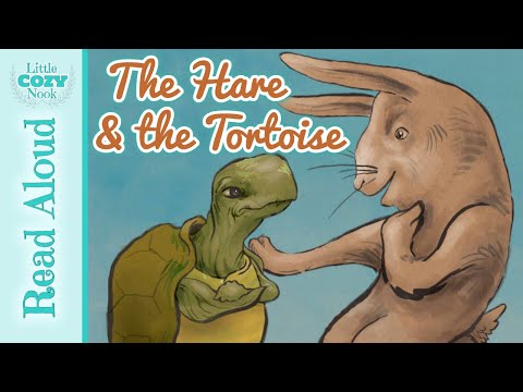The Hare and the Tortoise READ ALOUD Fable for Kids