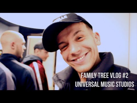 WE RECORDED AT UNIVERSAL MUSIC STUDIOS!  -  FAMILY TREE VLOG #2