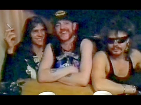 Motorhead interview on Tour Bus 1989