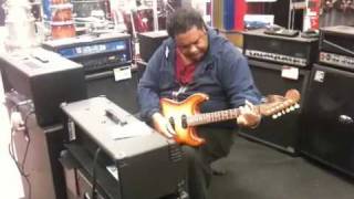 Chris Peeler at guitar center