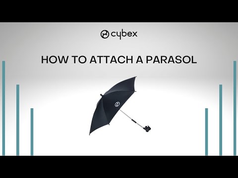 How to Attach a Parasol | Eezy S Twist 2 | Eezy S Twist+2 | CYBEX Tutorial