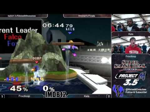 IMDB12 - Frootloop (Falco) vs Kels (Fox) - Melee Winner's Finals