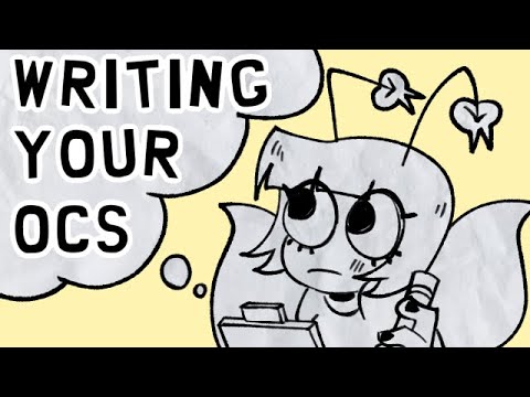 WRITING TIPS questions for YOUR OC (speedpaint + commentary)