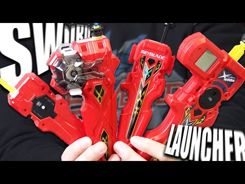 EVOLUTION OF SWORD LAUNCHERS! | Ultimate Beyblade Burst Sword Launcher Comparison Guide