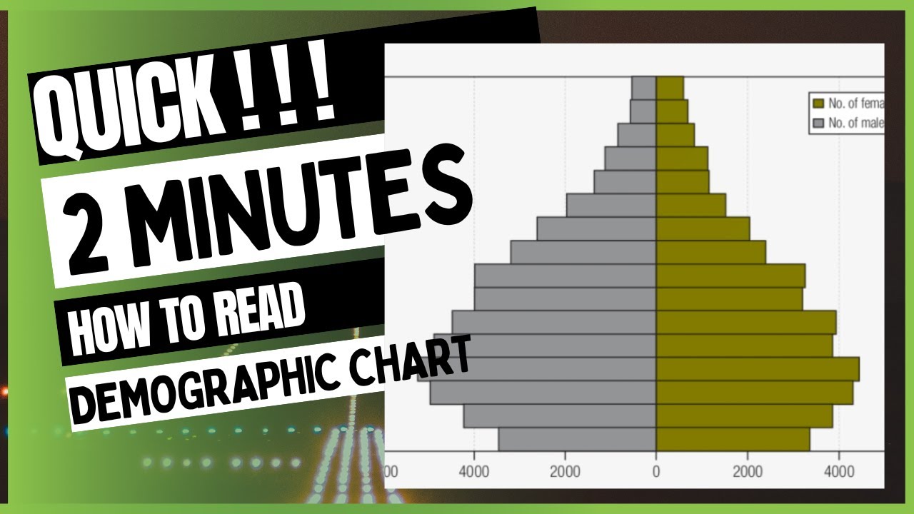 Rapid How to Read A Demographic Chart in Less than 2 mins