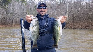 Pre-Spawn Bass Fishing with a Square Bill Crankbait & Spinnerbait!!!