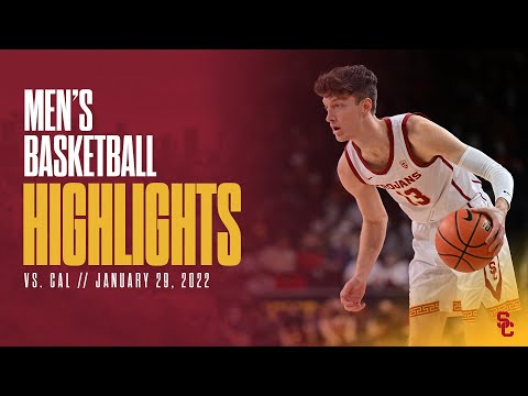 Men's Basketball: USC 79, Cal 72 - Highlights 1/29/22