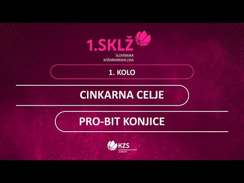 Cinkarna Celje : Pro-Bit Konjice - 1. kolo, 2. del - 1. Ž SKL - Sezona 2020/21