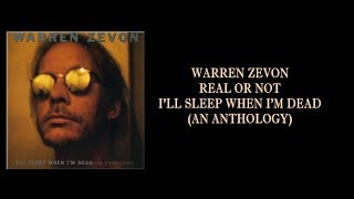 Warren Zevon - Real or Not w/Lyrics