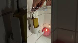 The best way to use bar soap 🤩✨️ #bathroom #clean