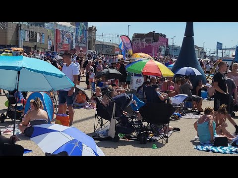 Blackpool Air Show 13/08/2022 Typhoon you Can Hear It But Can You See It?