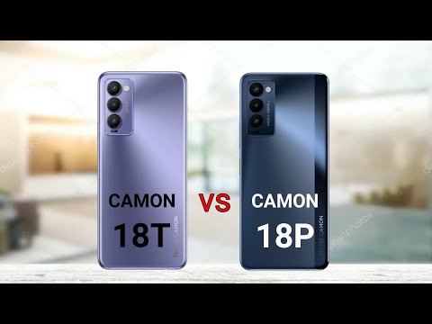 Tecno Camon 18T vs Tecno Camon 18P