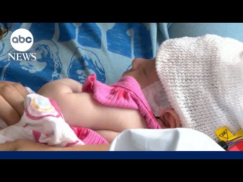 Baby battles suspected rare case of tick-borne virus