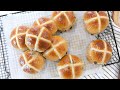 Earl Grey Hot Cross Buns For Easter Sourdough 热十字小面包