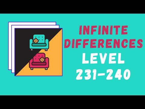 Infinite Differences Answers Level 231-240