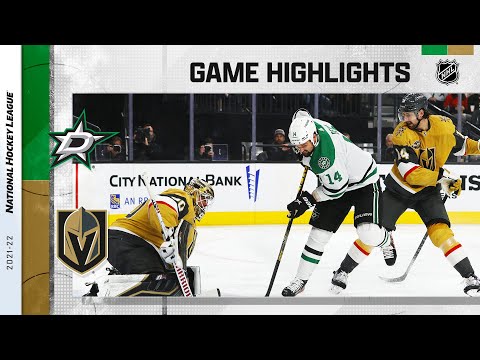 Stars @ Golden Knights 12/8/21 | NHL Highlights