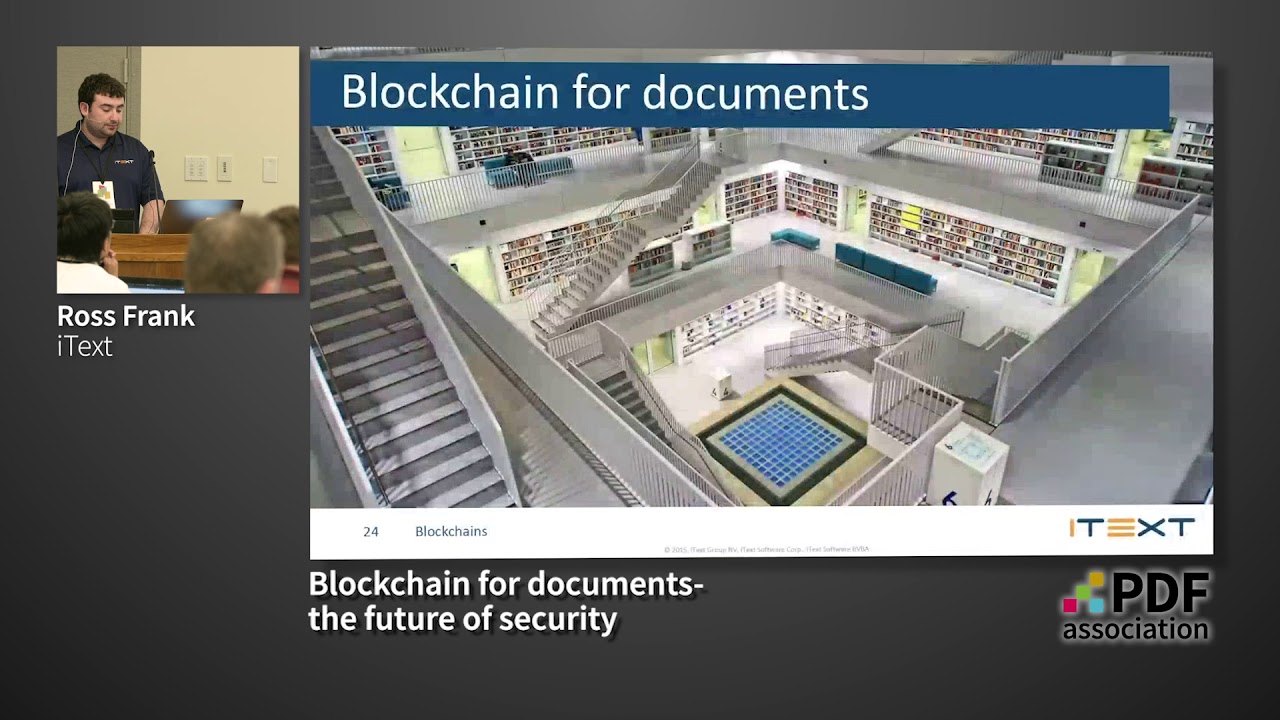 Blockchain for documents - the future of security