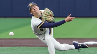 Chase Van Ameyde 2025 College Baseball Highlights! | Notre Dame Fighti