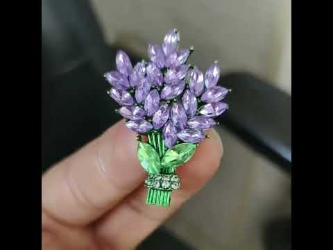 Брошка «Лаванда» - фото 1 - id-p2896291444