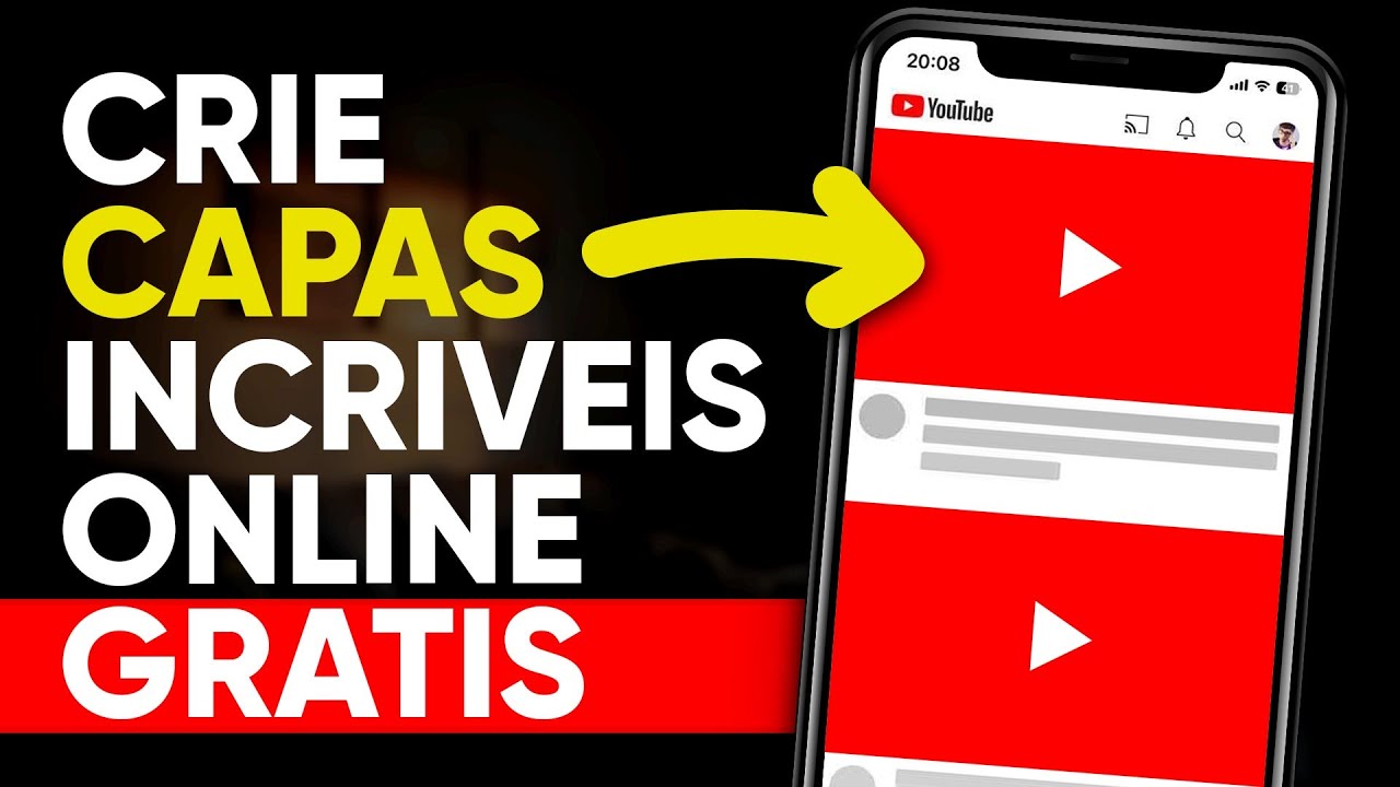 COMO FAZER THUMBNAIL PARA YOUTUBE ONLINE DE GRAÇA E SEM ESFORÇO