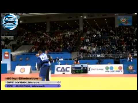 European Judo Championship Chelyabinsk 2012 -90kg NYMAN (SWE)-JURECKA (CZE)