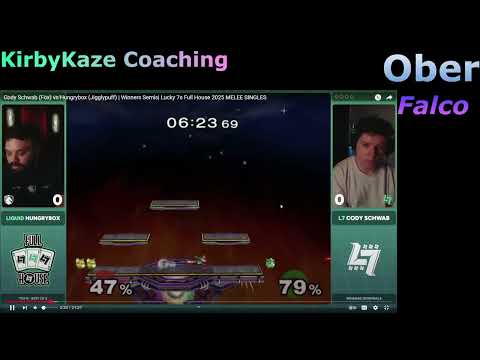 KirbyKaze Coaching with Ober - Match Review (Falco vs Sheik)