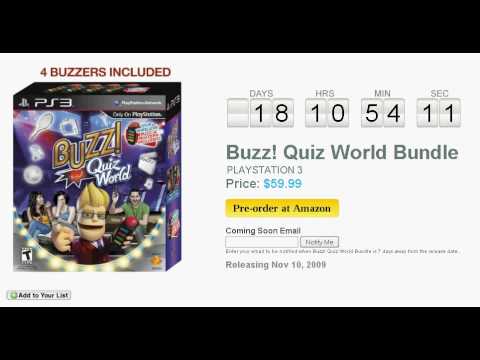 Buzz ! : Quiz World Playstation 3