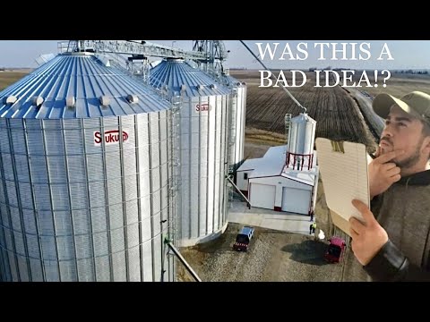 NEW GRAIN BIN SITE RECAP! | How We Manage Area 21 To Be More Profitable!