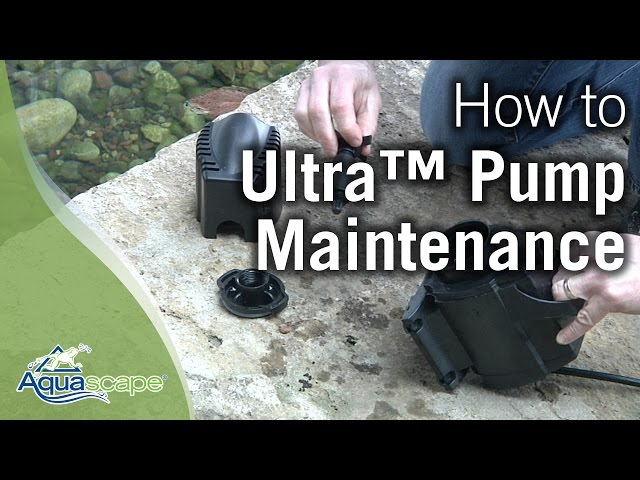 Aquascape's Ultra™ Pump Maintenance & Troubleshooting Tips