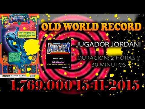 UFO ROBO DANGAR Arcade Nichibutsu 1986 WORLD RECORD (🏁1.769.000 puntos🏁) -🎮JORDANI - "GAME NOT OVER"