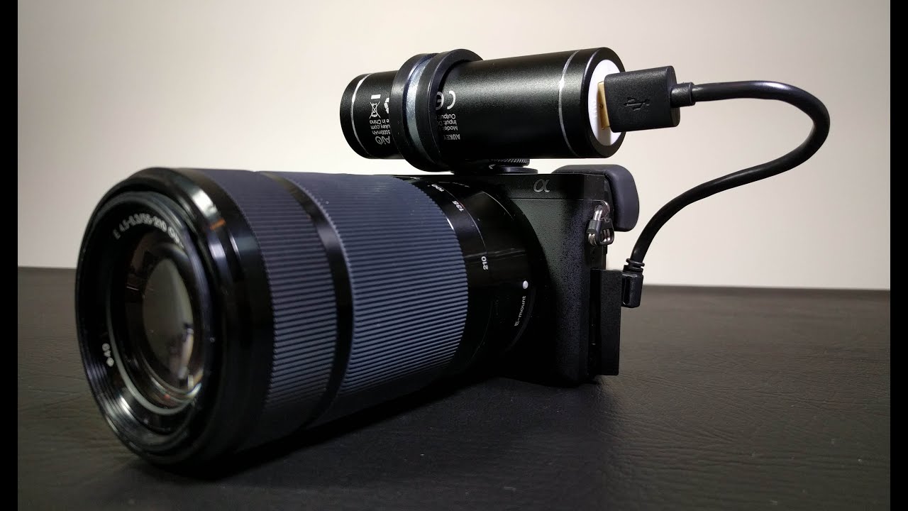 Battery power options for the Sony a6300, a6400, a6500 (and A7R II, A7S II, RX10 II)