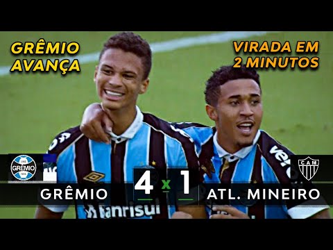 GOLEADA DE VIRADA | Grêmio 4 x 1 Atlético-MG - Melhores Momentos (HD) - Copa São Paulo 2020