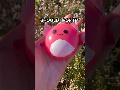 I Made a PINK AXOLOTL SQUISHMALLOW NANO TAPE Squishy! 😱💖🌸🫧 *DIY satisfying nano tape balloon*