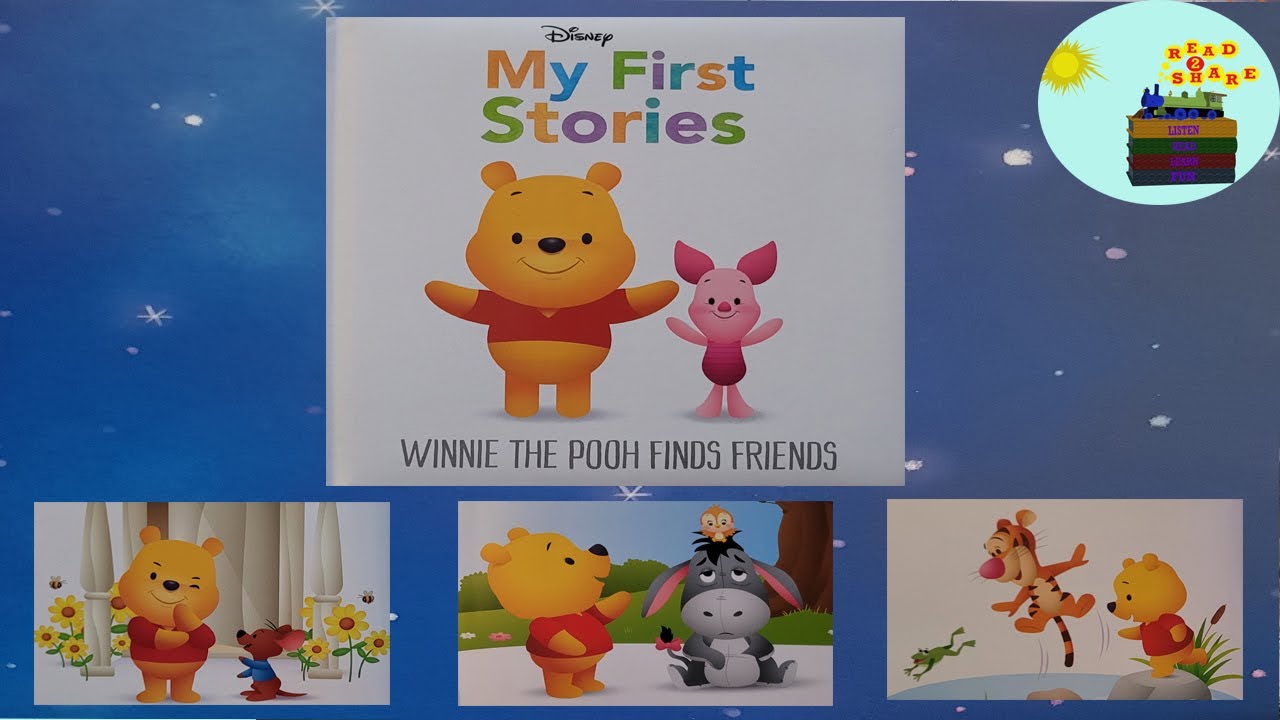 Winnie the Pooh Finds Friends - A My First Stories Disney Book