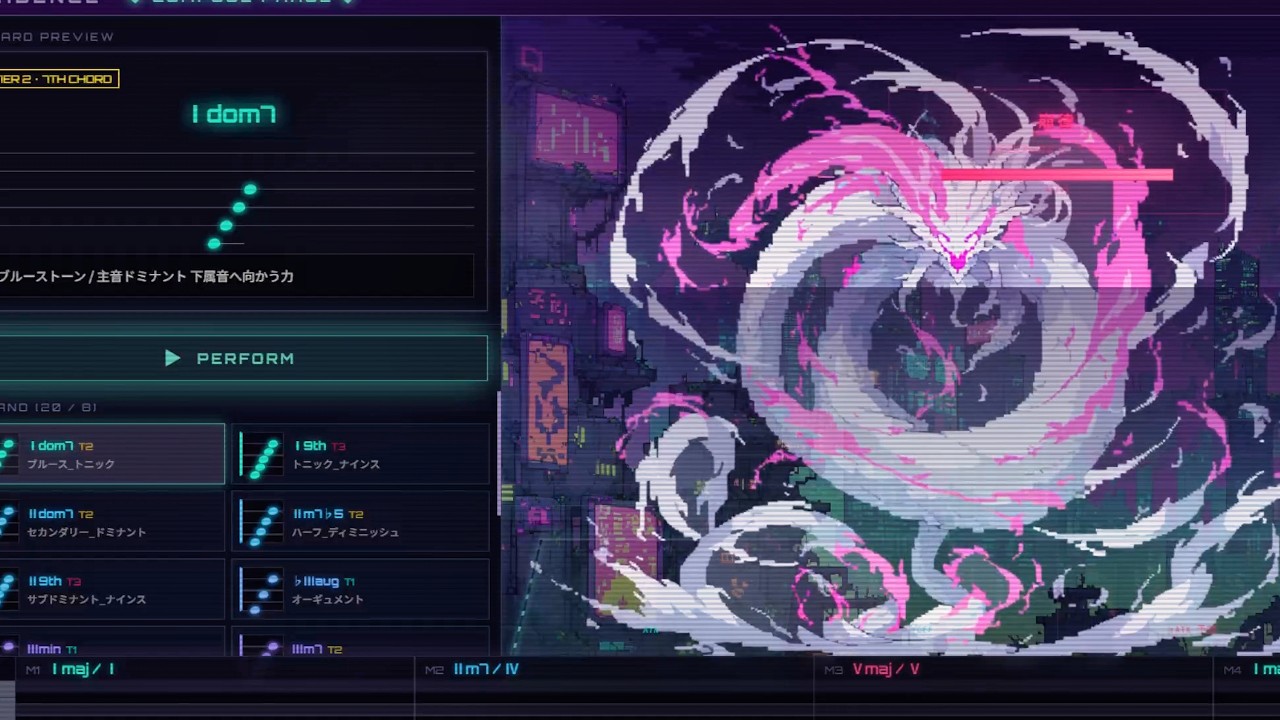 コード進行が、武器になる。｜CADENCE【個人開発ゲームPV】