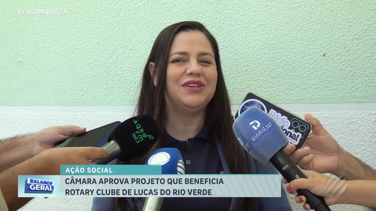 Câmara aprova doação de blocos ao Rotary para barracão do Eco Rotary em Lucas do Rio Verde